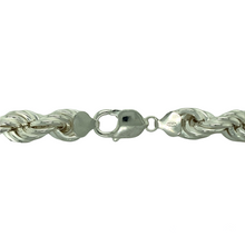 Load image into Gallery viewer, New Heavy 925 Silver 28&quot; Rope Chain with the weight 94 grams and link width 11mm
