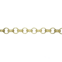 Load image into Gallery viewer, New 9ct Gold 25&quot; Engraved Belcher Chain 68 grams
