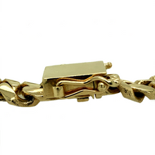 Load image into Gallery viewer, New 9ct Gold 8.5&quot; English Cuban Bracelet with the weight 75.20 grams adn link size 13mm by 12mm 
