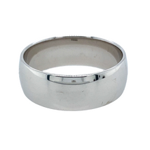 Load image into Gallery viewer, 9ct White Gold Court Band Ring
