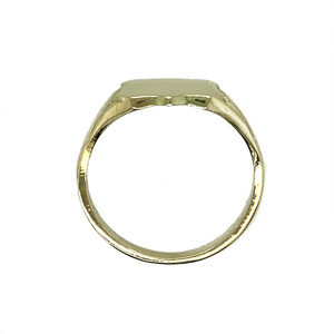 New 9ct Gold Shield Signet Ring