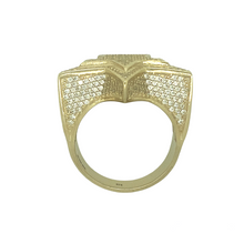 Load image into Gallery viewer, New 9ct Gold &amp; Cubic Zirconia Set Star Ring
