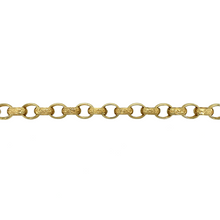 Load image into Gallery viewer, New 9ct Gold 9.25&quot; Engraved Belcher Bracelet 24 grams
