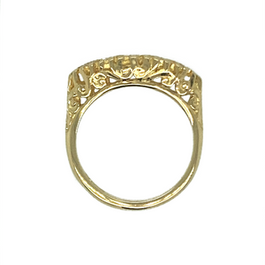 18ct Gold & Diamond Ring (Certified)