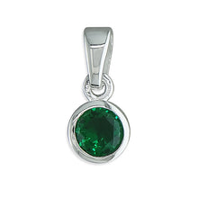 Load image into Gallery viewer, New 925 Silver May Birthstone Pendant 18&quot;/20&quot; Necklace

