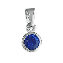 Load image into Gallery viewer, New 925 Silver September Birthstone Pendant 18&quot;/20&quot; Necklace
