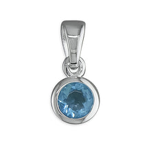 Load image into Gallery viewer, New 925 Silver December Birthstone Pendant 18&quot;/20&quot; Necklace
