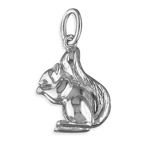 925 Silver Squirrel Pendant