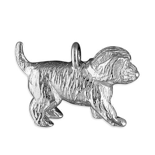 925 Silver Dog Pendant