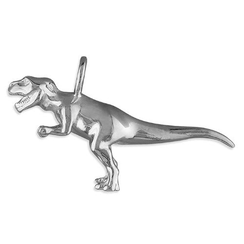 925 Silver T-Rex Pendant