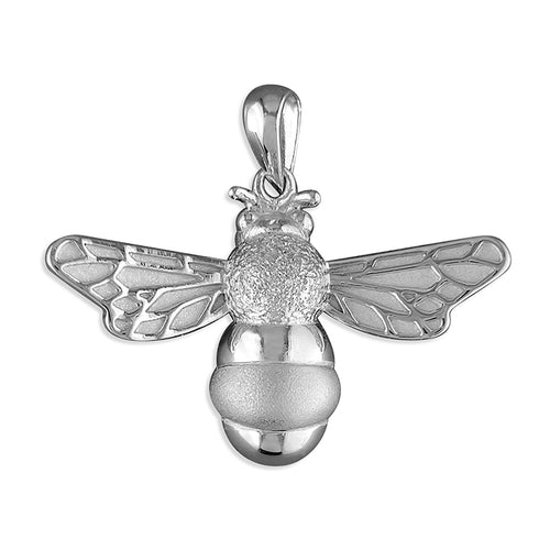 925 Silver Honey Bee Pendant