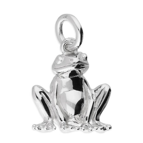 925 Silver Frog Pendant