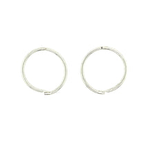 Load image into Gallery viewer, 925 Silver 12mm Polished Small Hoop Earrings
