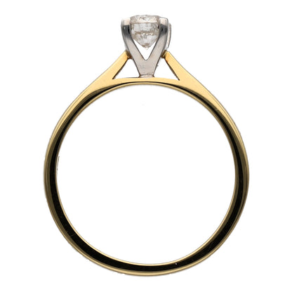 18ct Gold & Diamond Solitaire