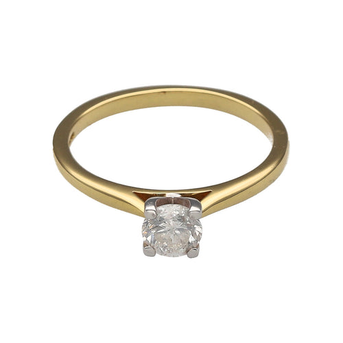 18ct Gold & Diamond Solitaire