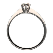 Load image into Gallery viewer, New 9ct White Gold &amp; Diamond 15pt Solitaire Ring
