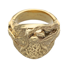 Load image into Gallery viewer, New 9ct Solid Gold Saddle Ring (W) 31 grams
