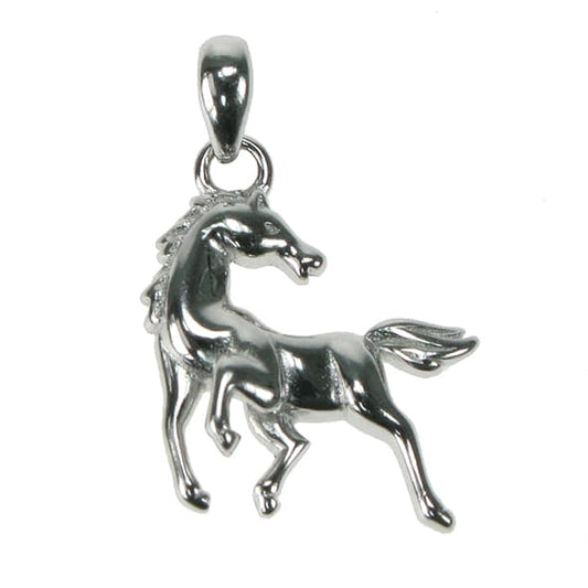 925 Silver Horse Pendant