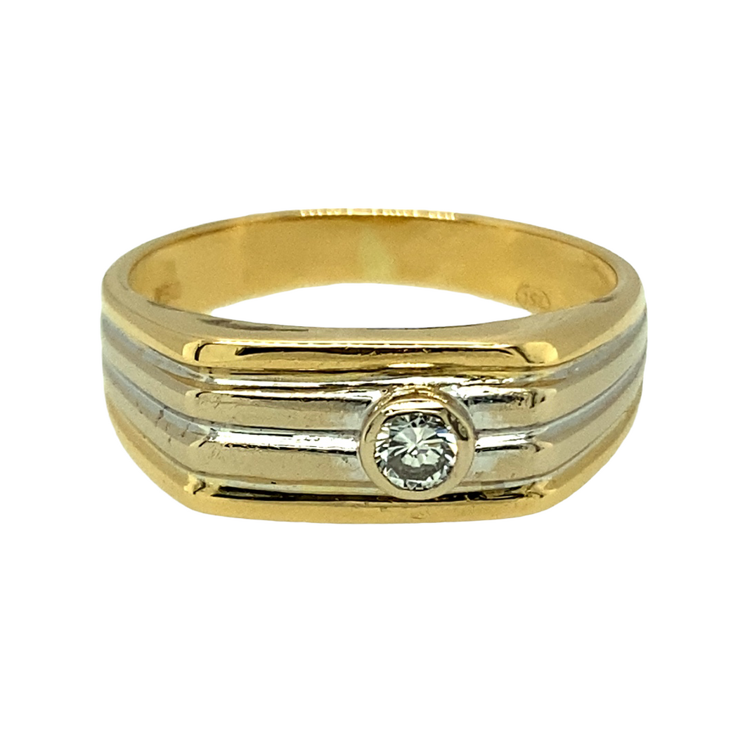 18ct Gold & Diamond Set Ring