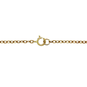 9ct Gold & Quartz 16" Necklace
