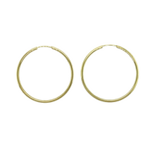 Load image into Gallery viewer, 9ct Gold Polished Hoop Earrings
