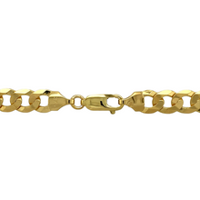 Load image into Gallery viewer, New 9ct Yellow Gold 24&quot; Curb Chain with the weight 27.60 grams and link width 8mm
