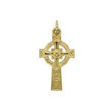Load image into Gallery viewer, New 9ct Gold Celtic Cross Pendant
