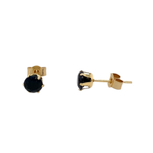 Load image into Gallery viewer, New 9ct Gold &amp; Sapphire Stud Earrings
