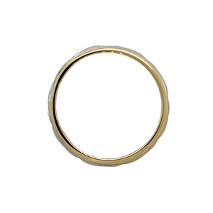 18ct Gold Wave Design Band Ring