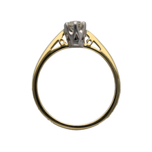 Load image into Gallery viewer, 18ct Gold &amp; 25pt Diamond Set Solitaire Ring
