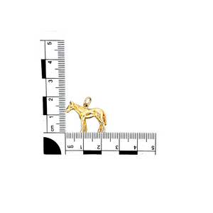 9ct Solid Gold Horse Charm