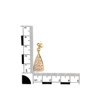 Load image into Gallery viewer, 9ct Gold Clogau Lady Guinevere Drop Earrings
