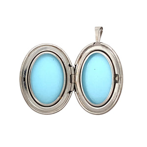 925 Silver Oval Locket
