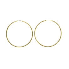 Load image into Gallery viewer, 9ct Gold Polished Hoop Earrings
