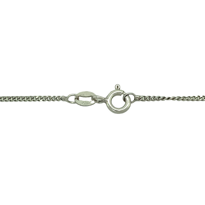 New 925 Silver May Birthstone Pendant 18"/20" Necklace