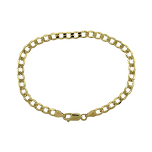 Load image into Gallery viewer, New 9ct Gold 7&quot; Curb Bracelet
