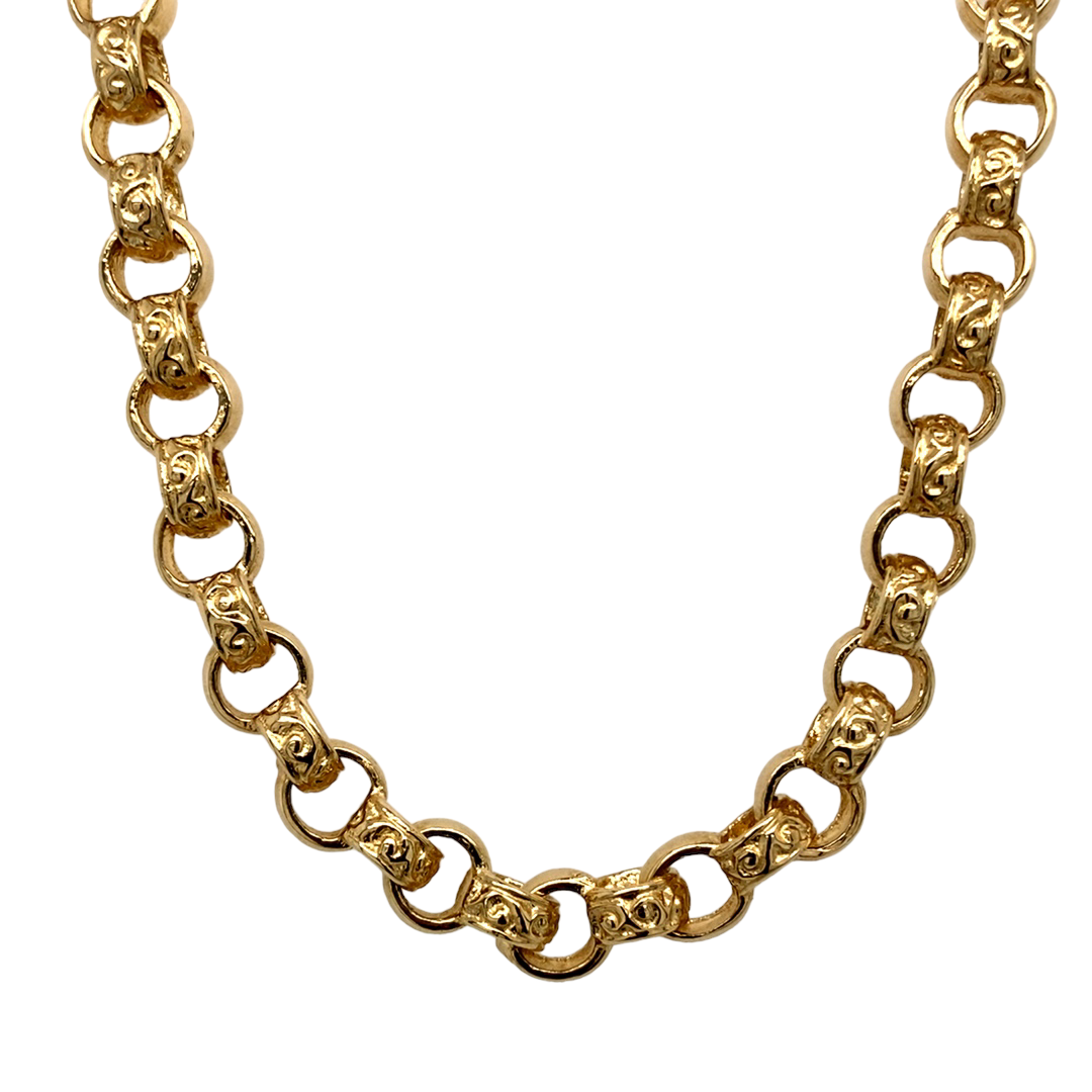 Double belcher hot sale chain