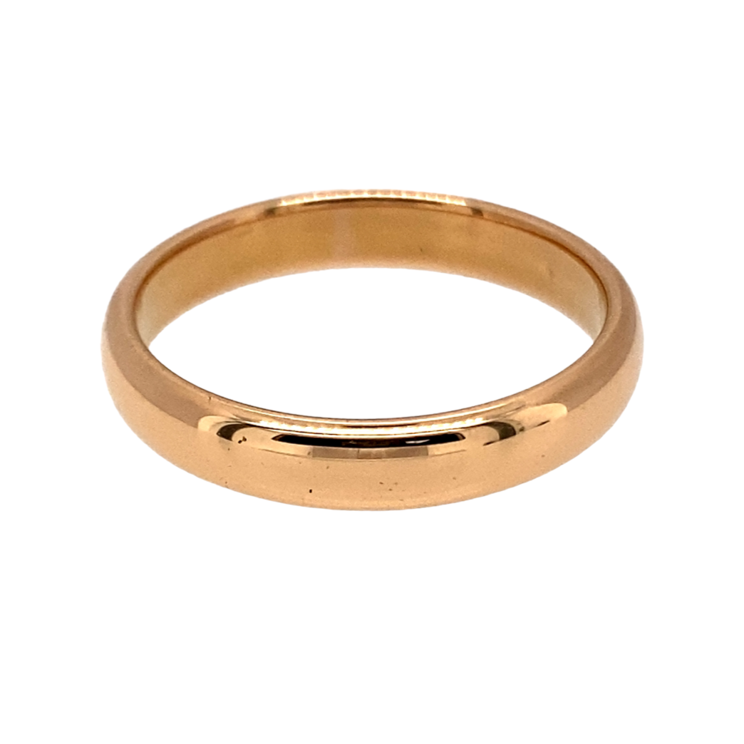 22ct Gold 3mm Wedding Band Ring