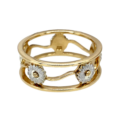 9ct Gold Clogau Daisy Band Ring