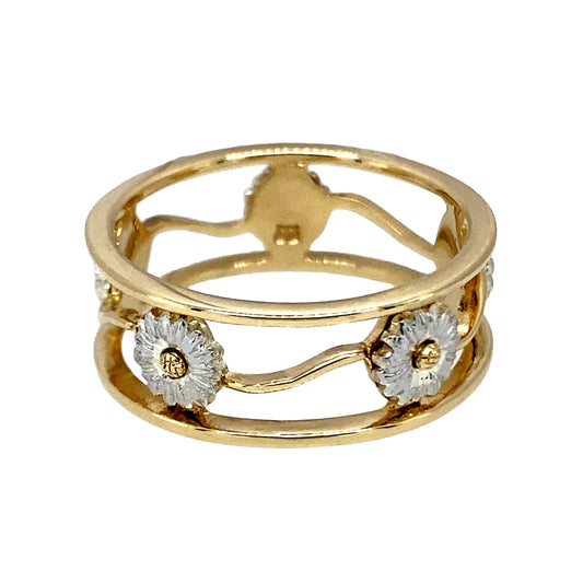 9ct Gold Clogau Daisy Band Ring