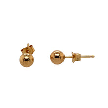 Load image into Gallery viewer, 9ct Gold 4mm Ball Stud Earrings

