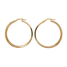 Load image into Gallery viewer, 9ct Gold Ridged Hoop Earrings
