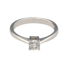Load image into Gallery viewer, New 9ct White Gold &amp; Diamond Set Solitaire Ring
