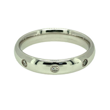 Load image into Gallery viewer, New 9ct White Gold &amp; Diamond Set Band Ring
