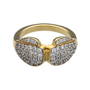 New 9ct Gold & Cubic Zirconia Boxing Glove Ring