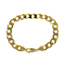 Load image into Gallery viewer, New 9ct Gold 8.25&quot; Curb Bracelet
