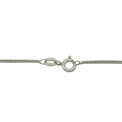 New 925 Silver October Birthstone Pendant 18"/20" Necklace