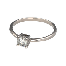 Load image into Gallery viewer, 18ct Gold Diamond Solitaire  Ring (L)  VD2562  £199.00
