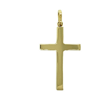 Load image into Gallery viewer, New 9ct Gold Plain Cross Pendant
