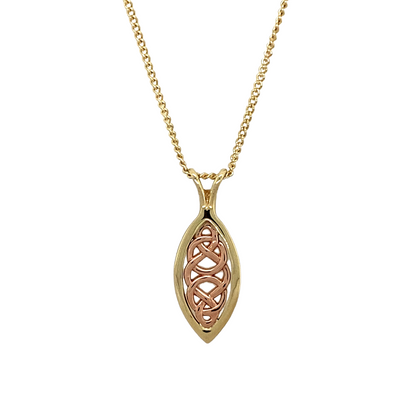 9ct Gold Clogau Celtic Knot 18" Necklace